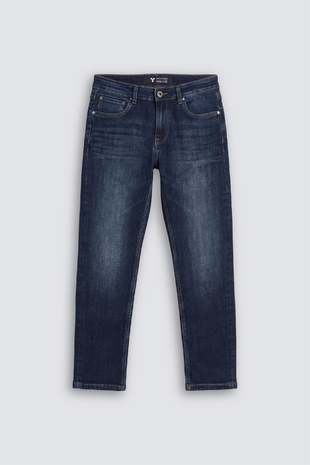 Indigo Track Cropped Skinny Jeans