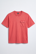 Men Regular Fit T-Shirt Red