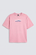 Men Oversized T-Shirt Pink