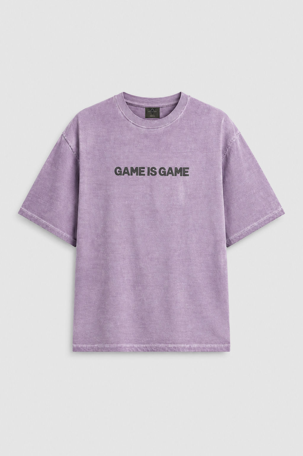 Men Oversized T-Shirt Light Purple
