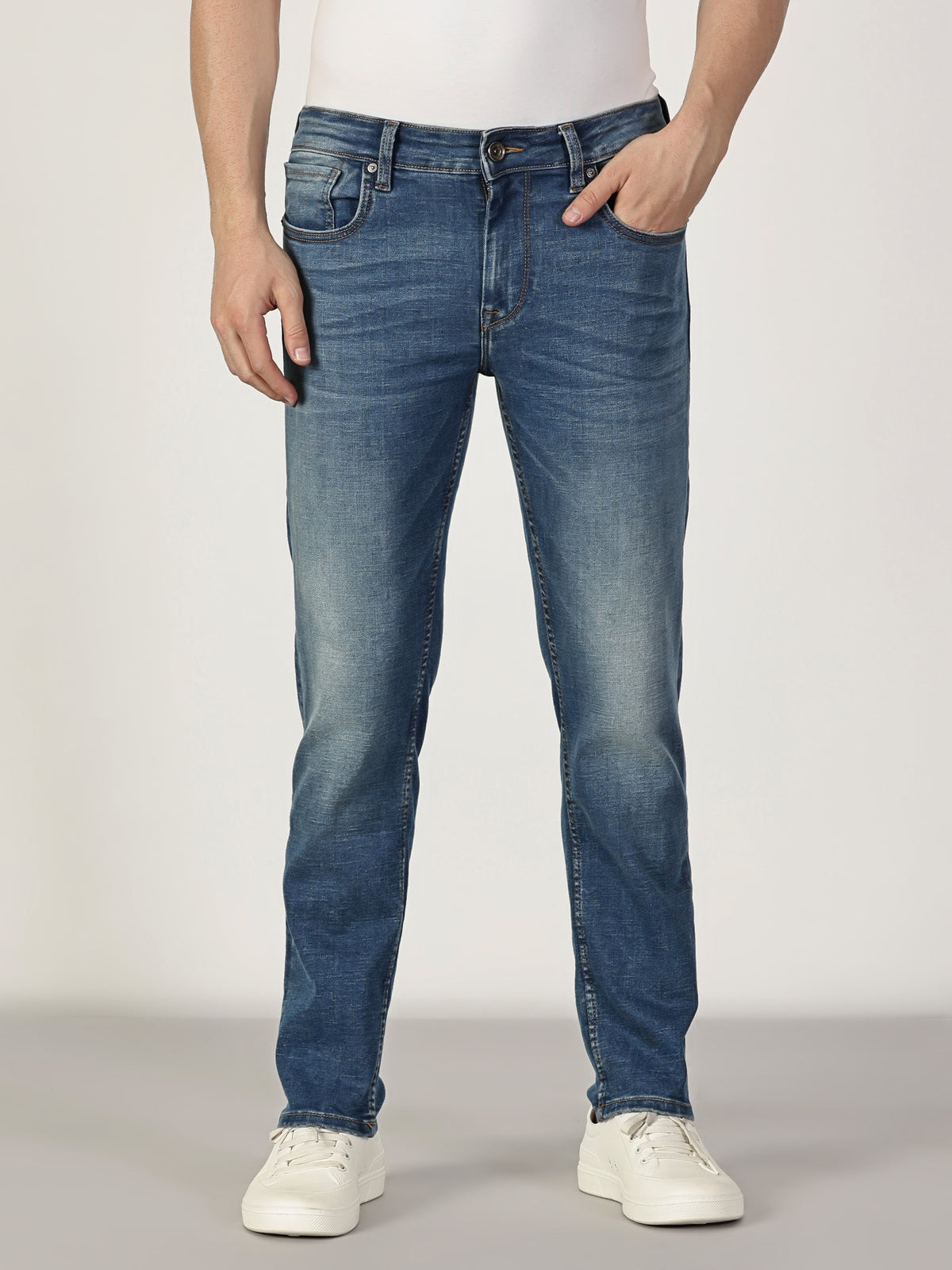 Track Cropped Skinny | Narrow- Fit Jeans