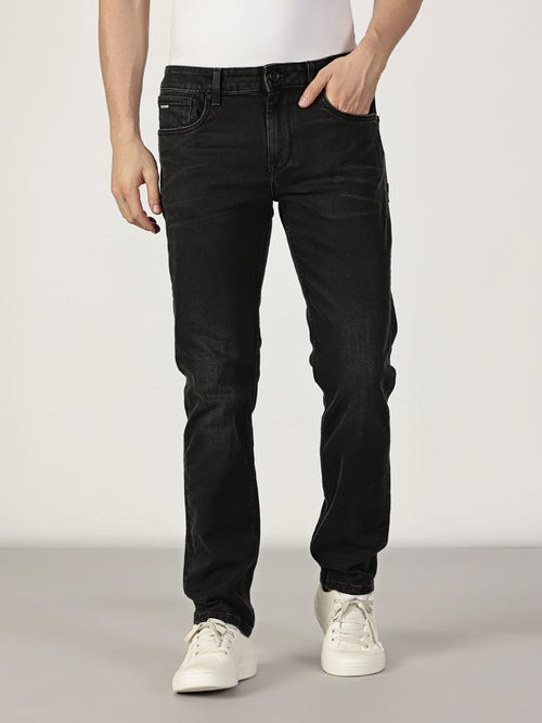 Men Borris Slim Fit Jeans Black