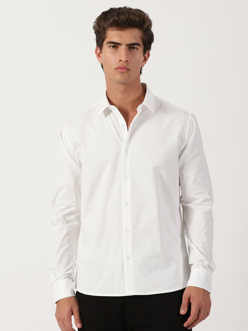 White Slim Fit Shirt