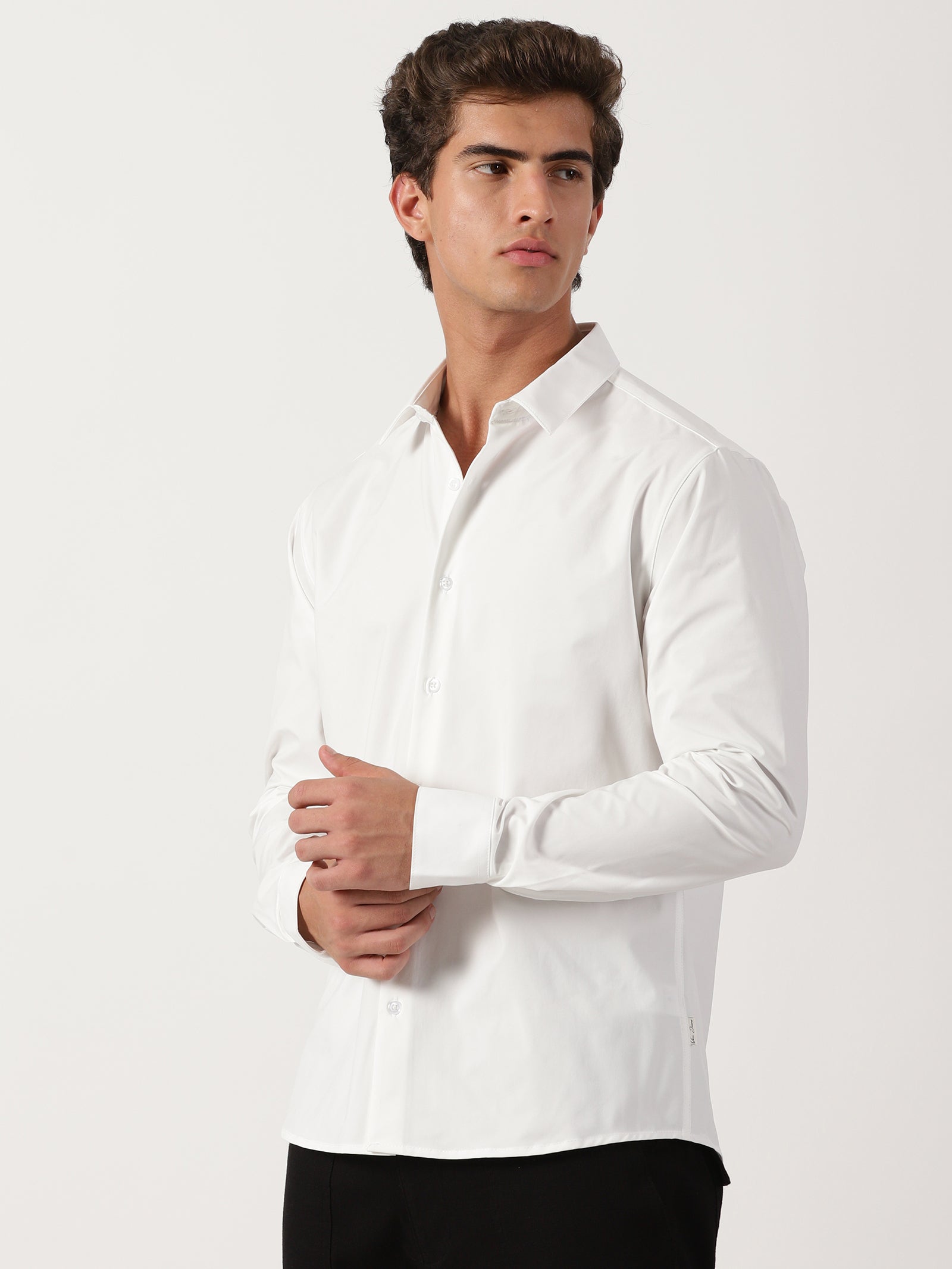 White Slim Fit Shirt