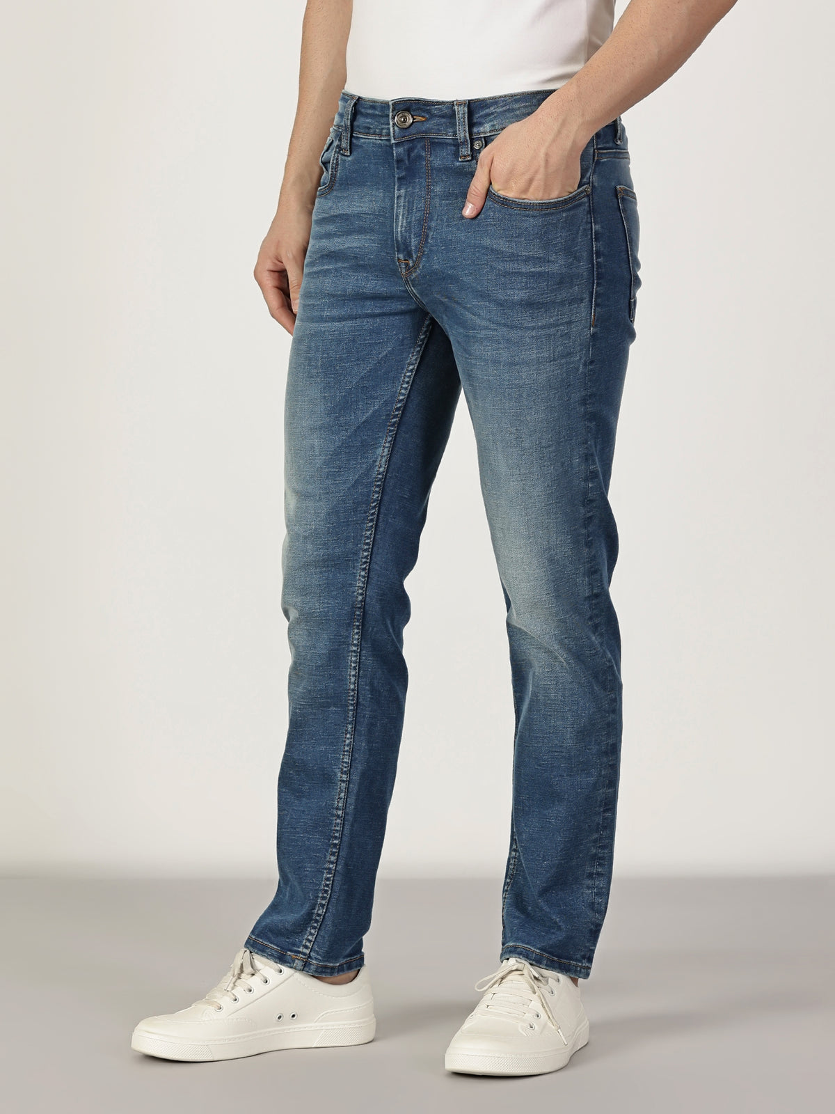 Track Cropped Skinny | Narrow- Fit Jeans
