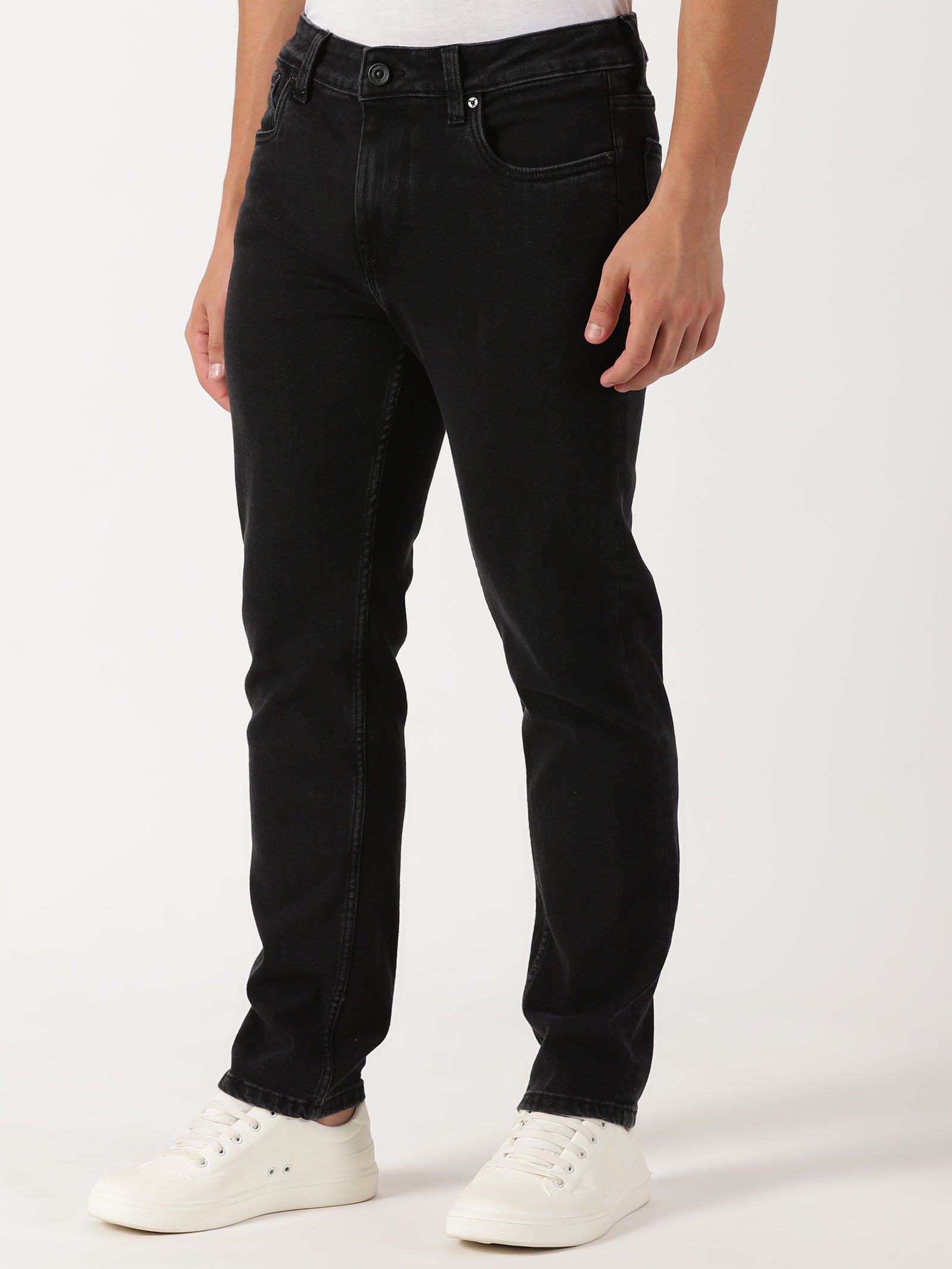 Men Borris Slim Fit Jeans Black