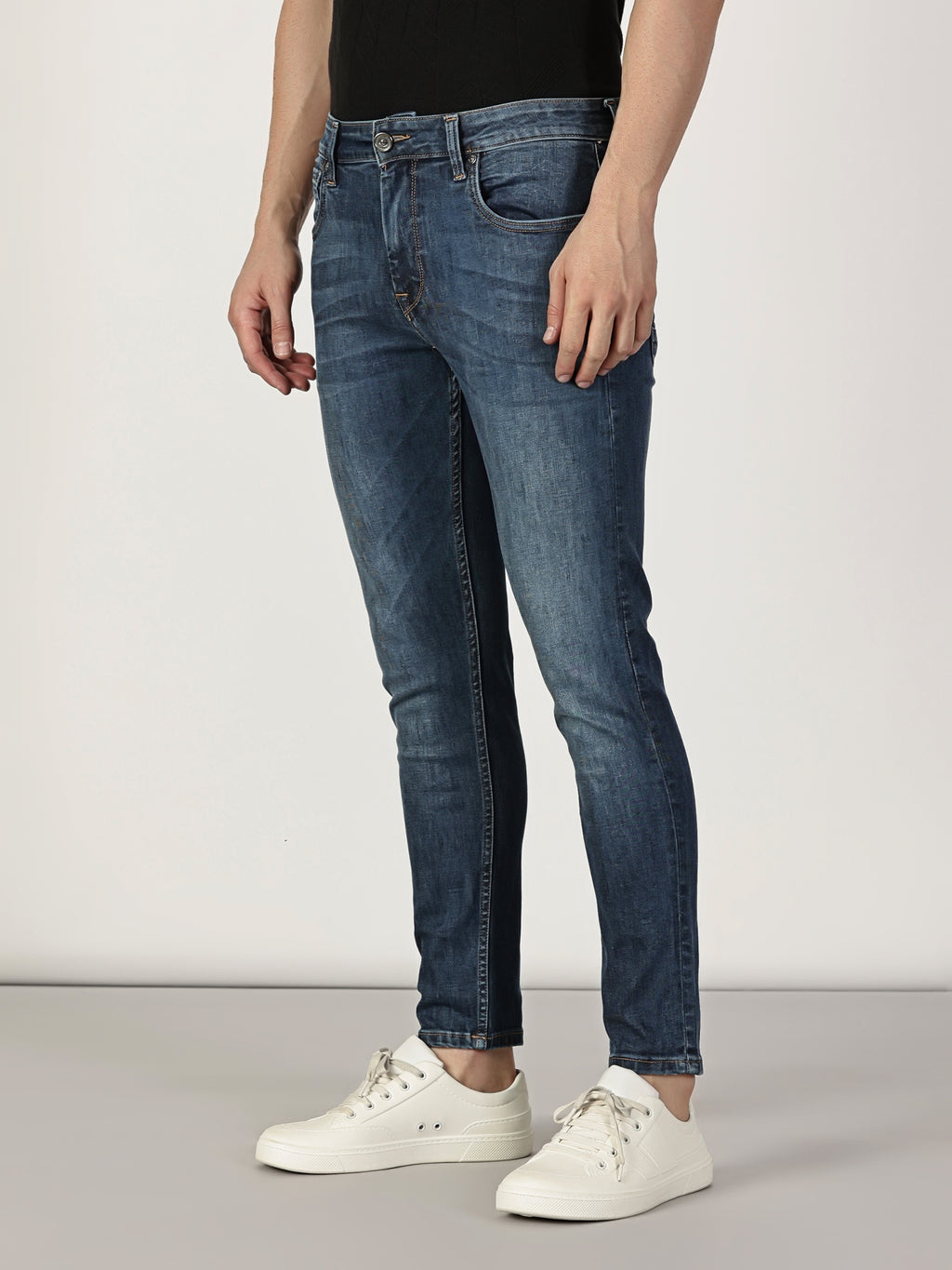Men Borris Slim Fit Jeans Blue