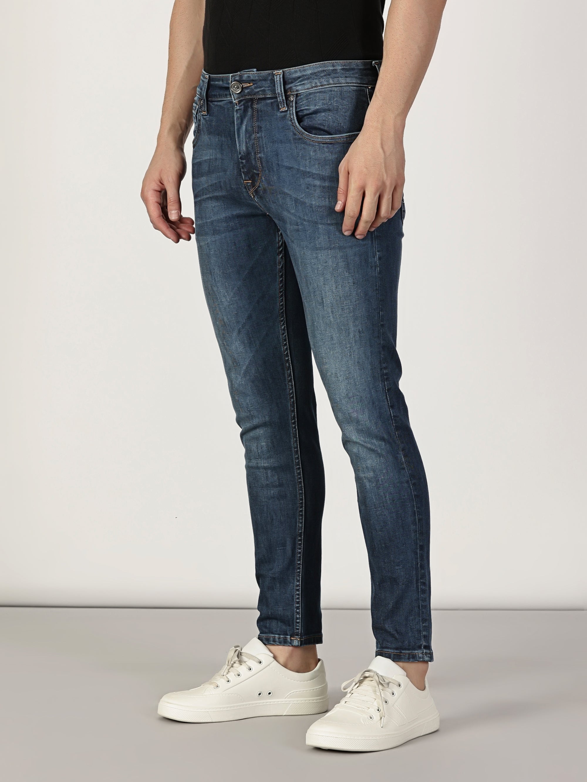 Men Borris Slim Fit Jeans Blue