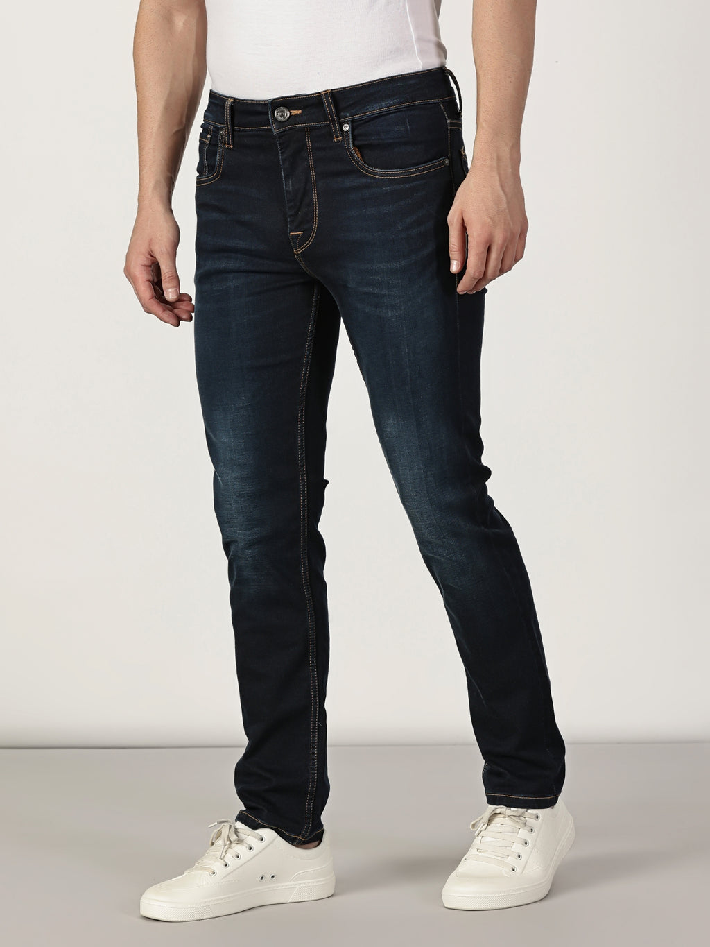 Men Borris Slim Fit Jeans Blue
