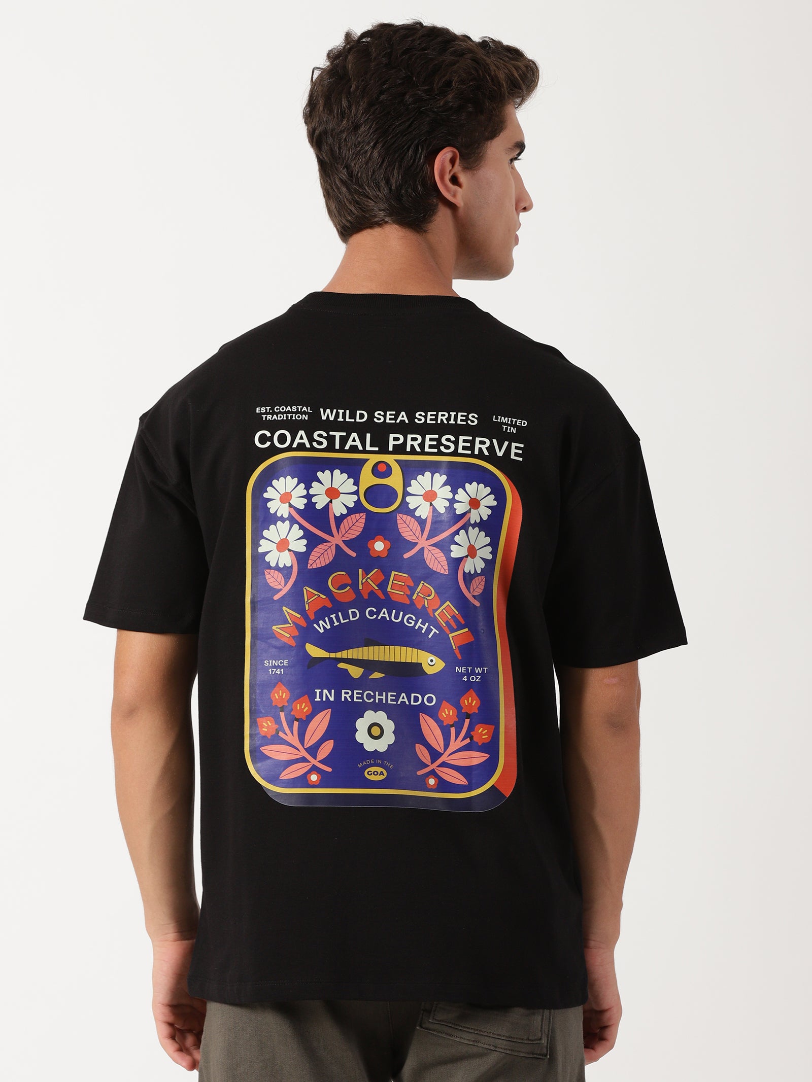 Men Oversized T-Shirt Black