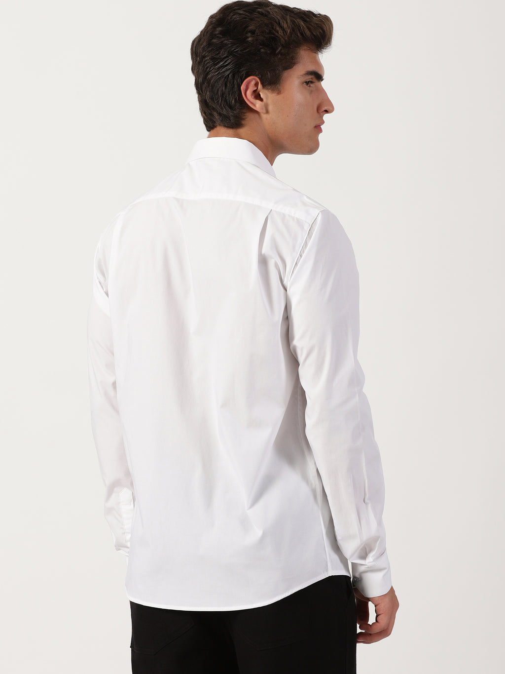 White Slim Fit Shirt