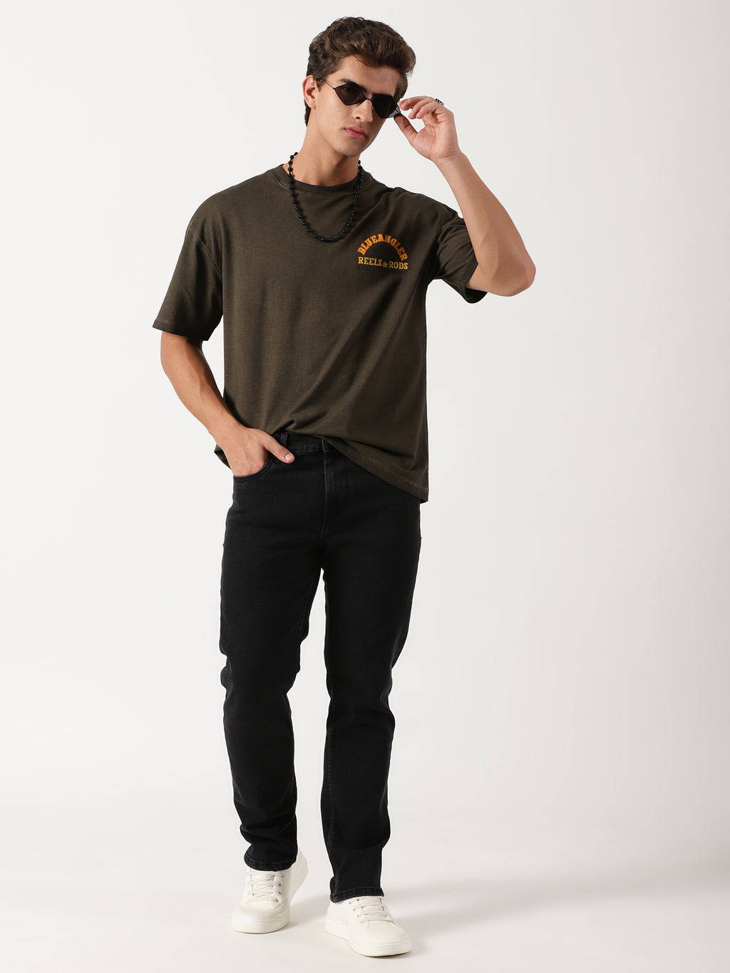 Men Borris Slim Fit Jeans Black