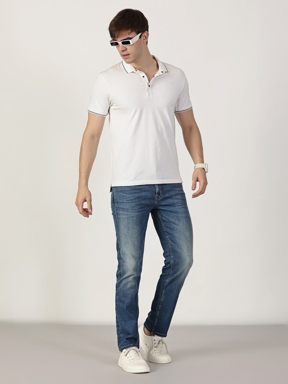 Track Cropped Skinny | Narrow- Fit Jeans