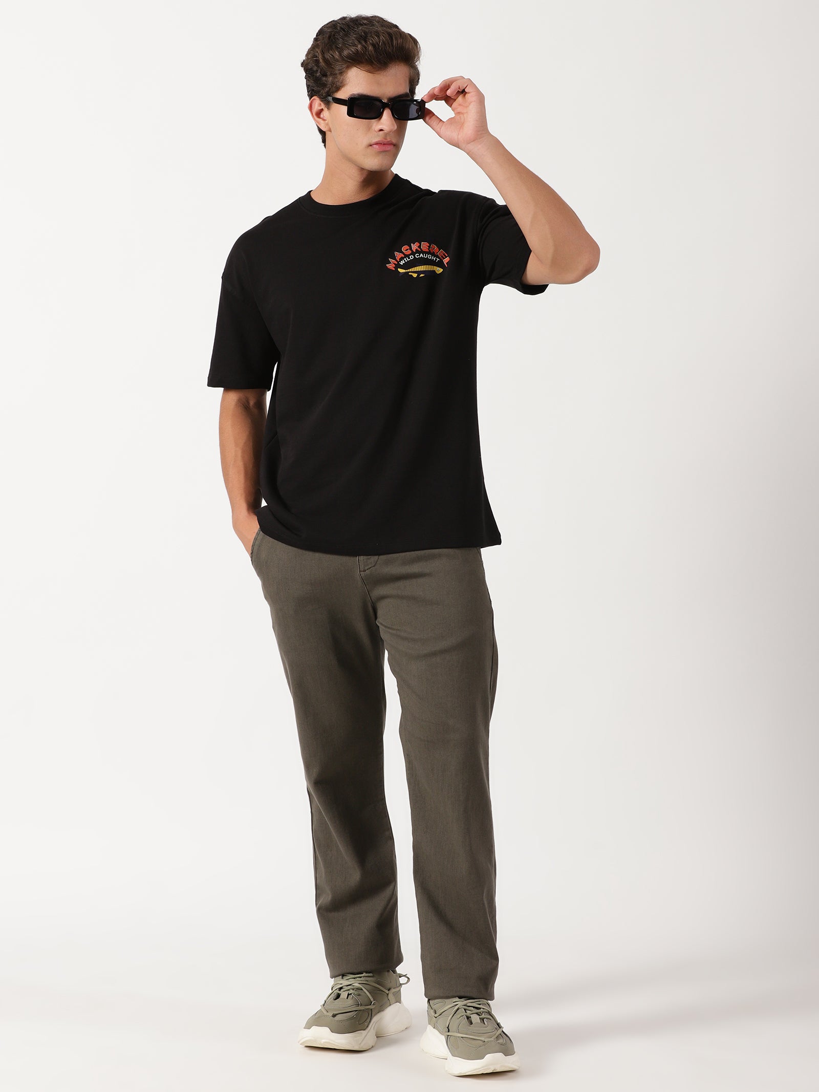 Men Oversized T-Shirt Black