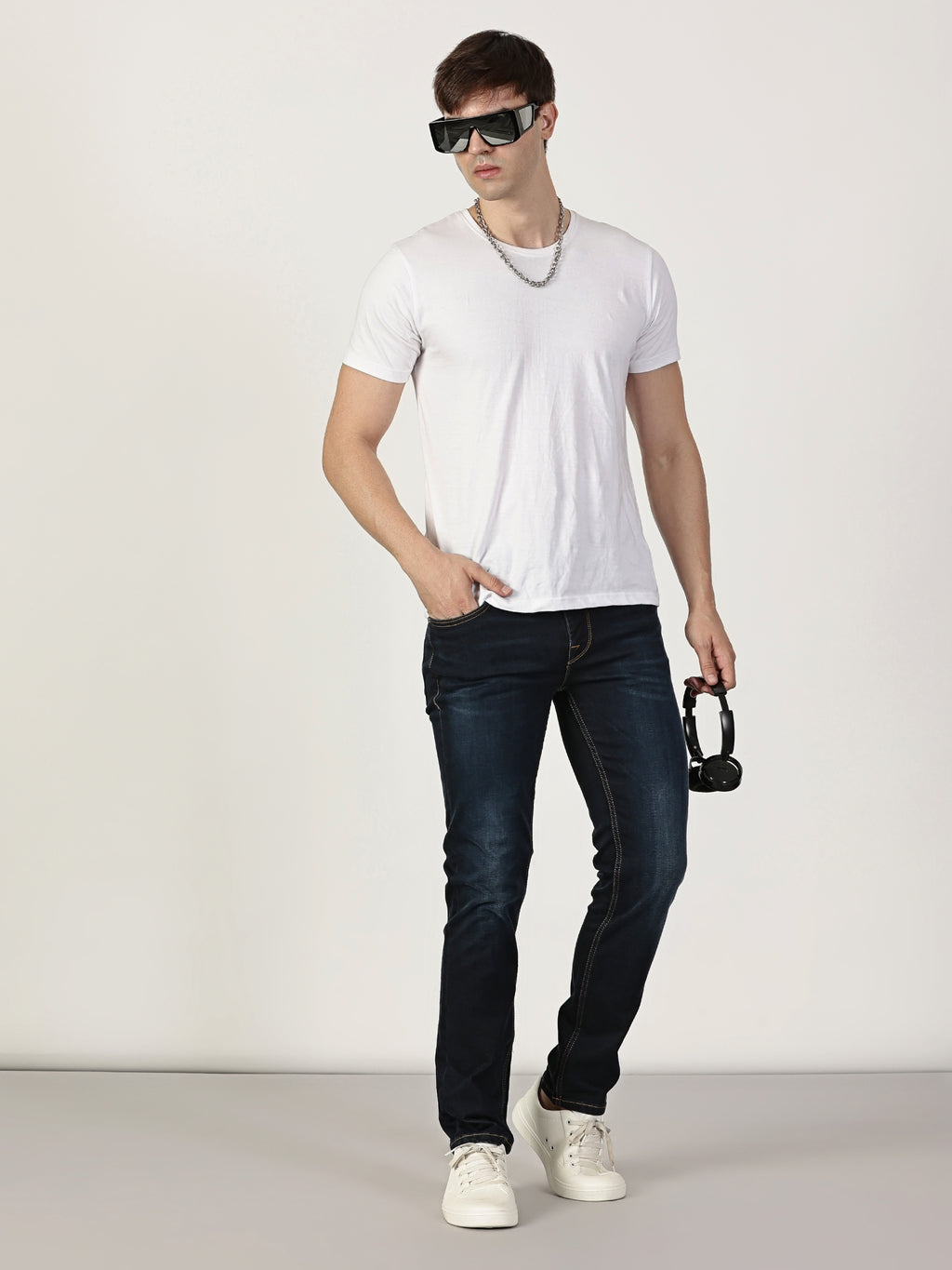 Men Borris Slim Fit Jeans Blue