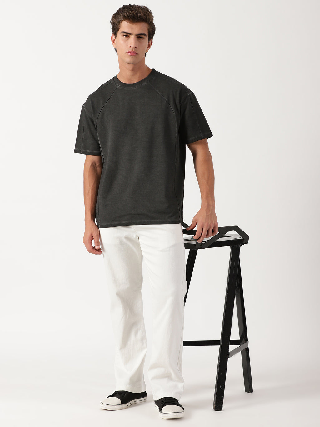 Men Oversized T-Shirt Black