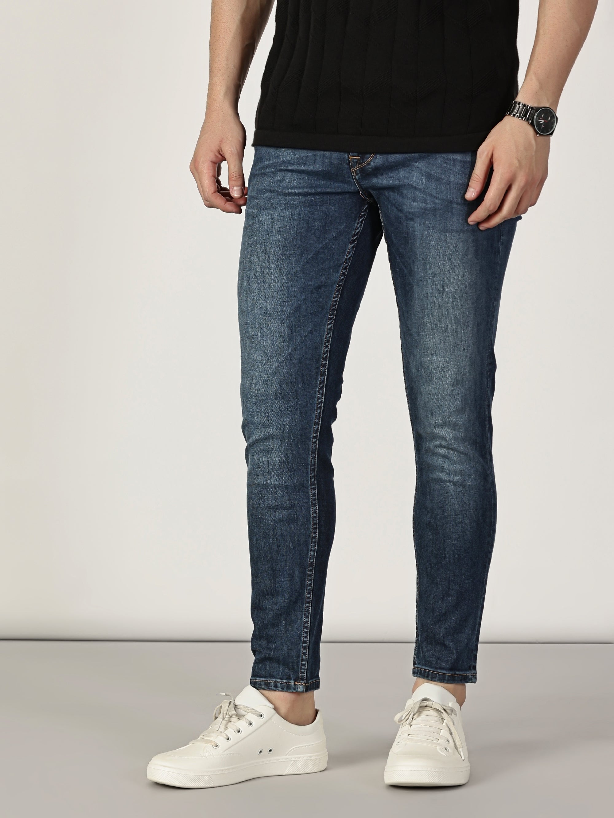 Men Borris Slim Fit Jeans Blue
