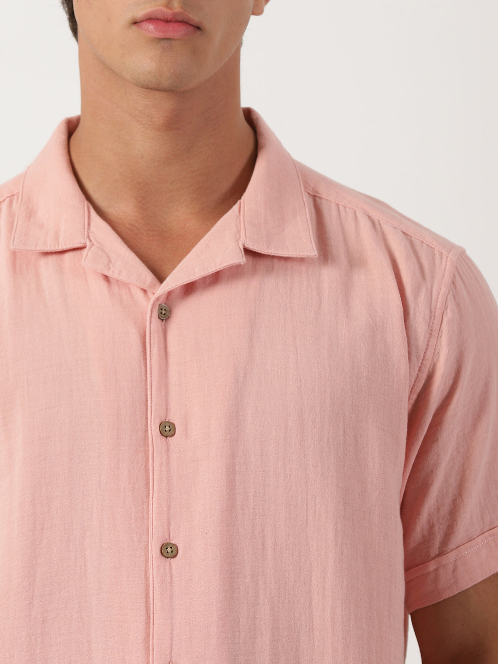 Men Regular Fit Shirt Rose