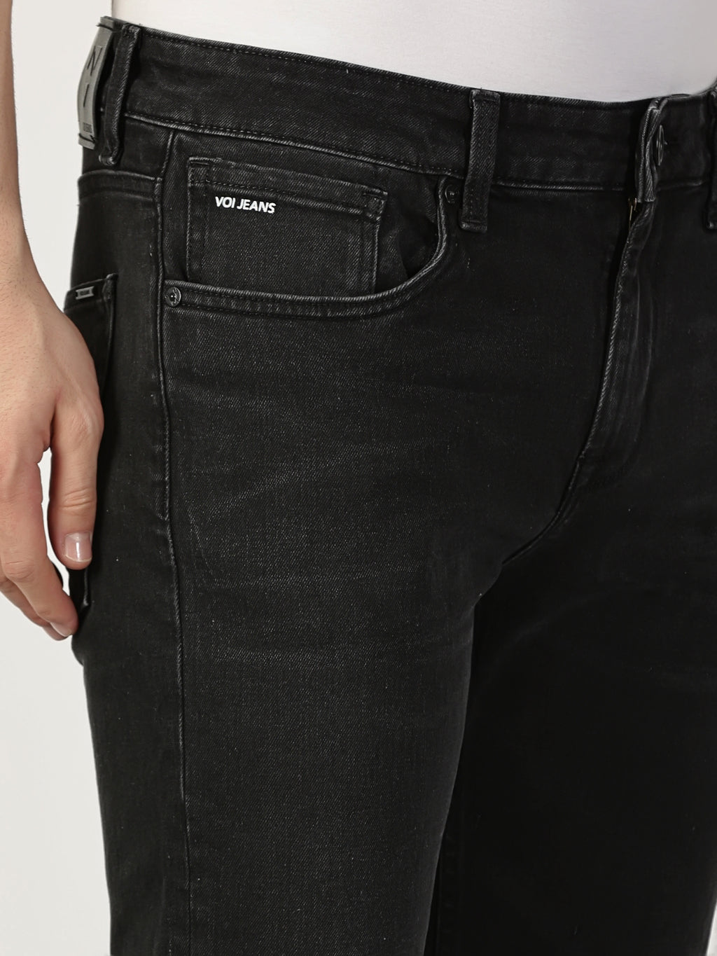 Men Borris Slim Fit Jeans Black