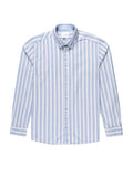 Men Slim Fit Shirt Blue