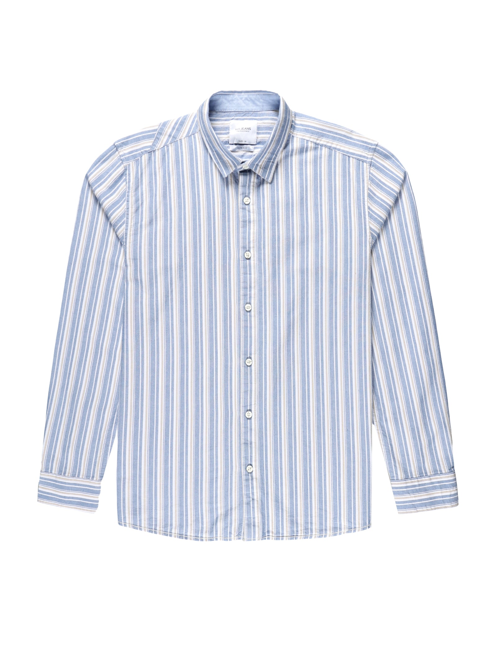 Men Slim Fit Shirt Blue