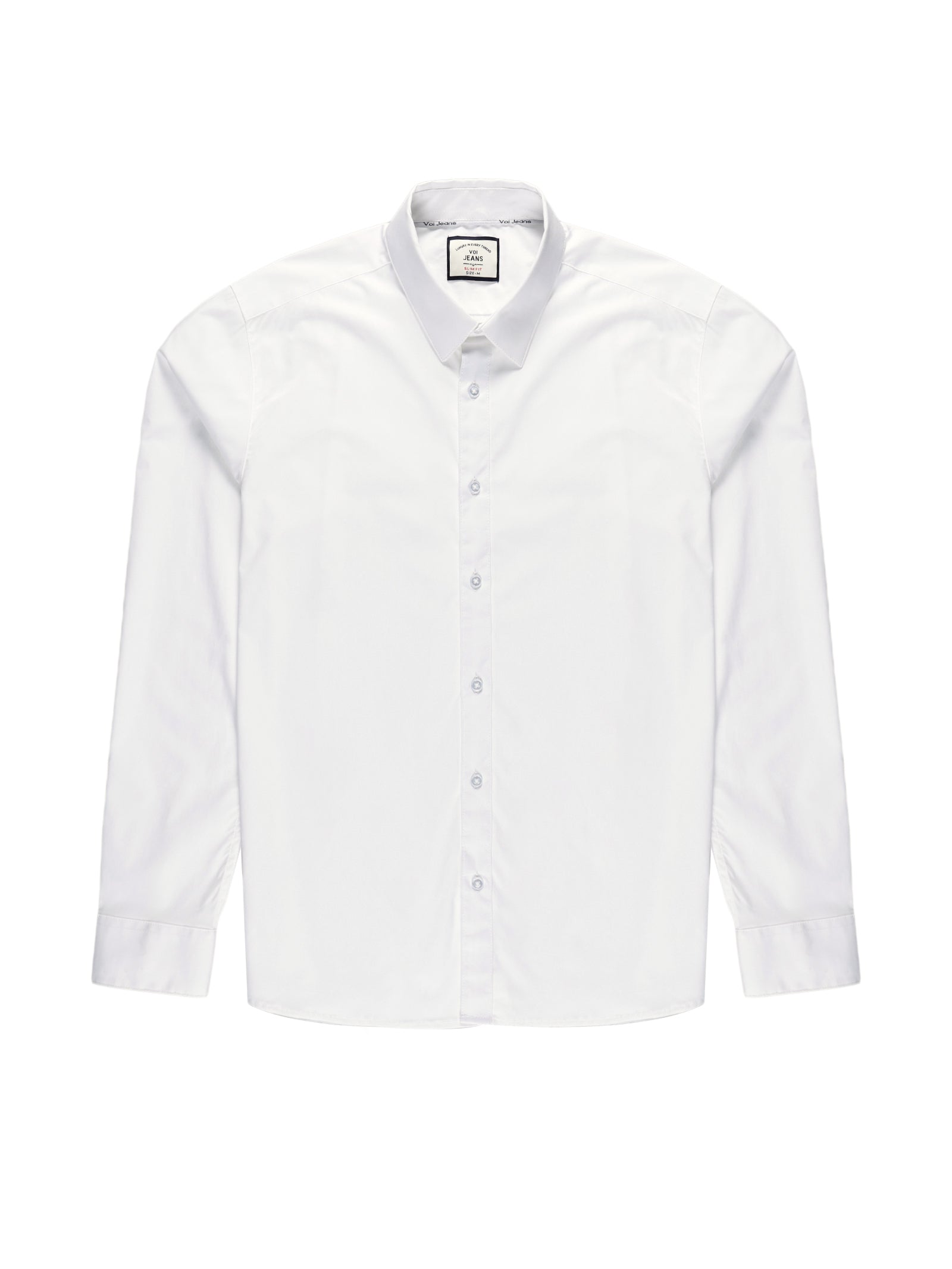 White Slim Fit Shirt