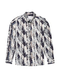 Men Slim Fit Shirt Off White