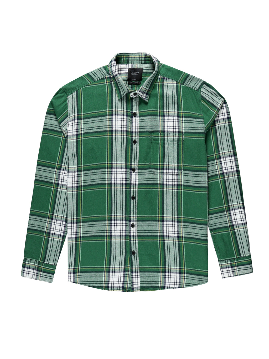 Men Regular Fit Shirt Green