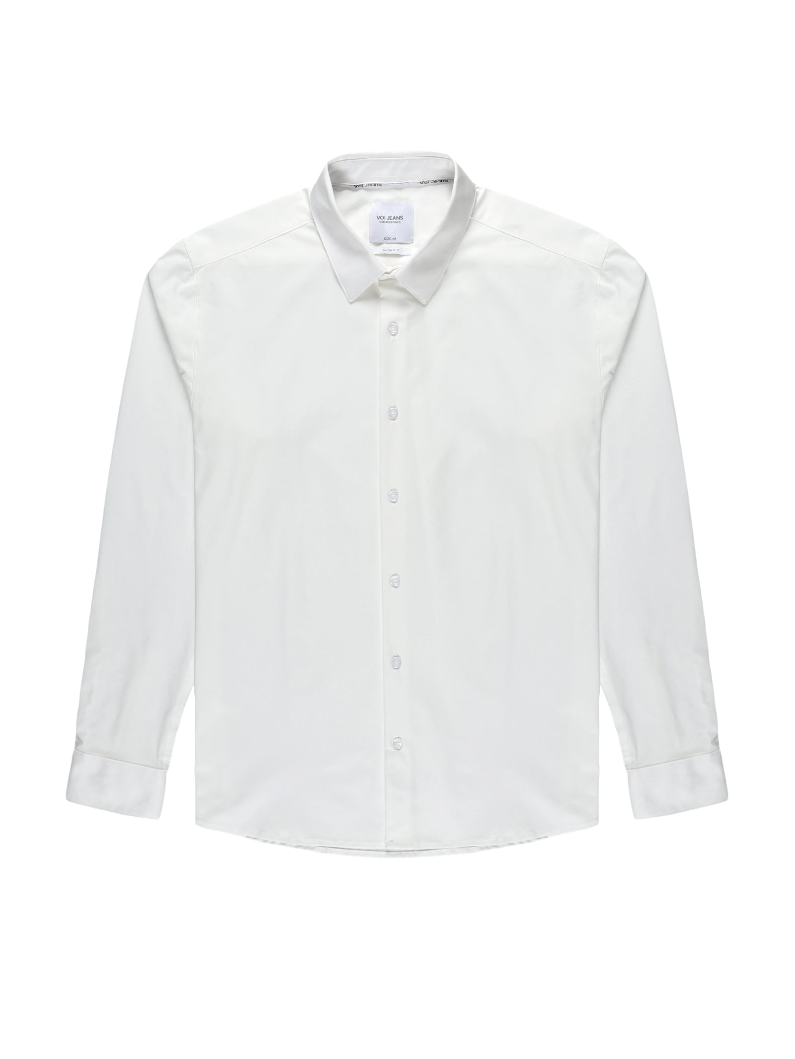 White Slim Fit Shirt