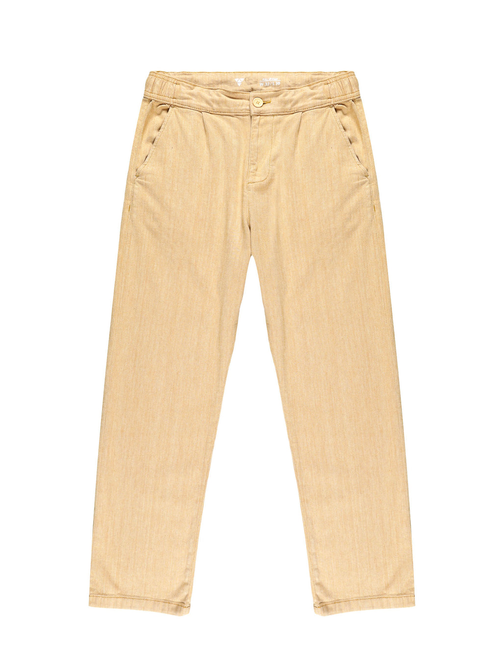 Men Pull Up Pant Non Denim Orange