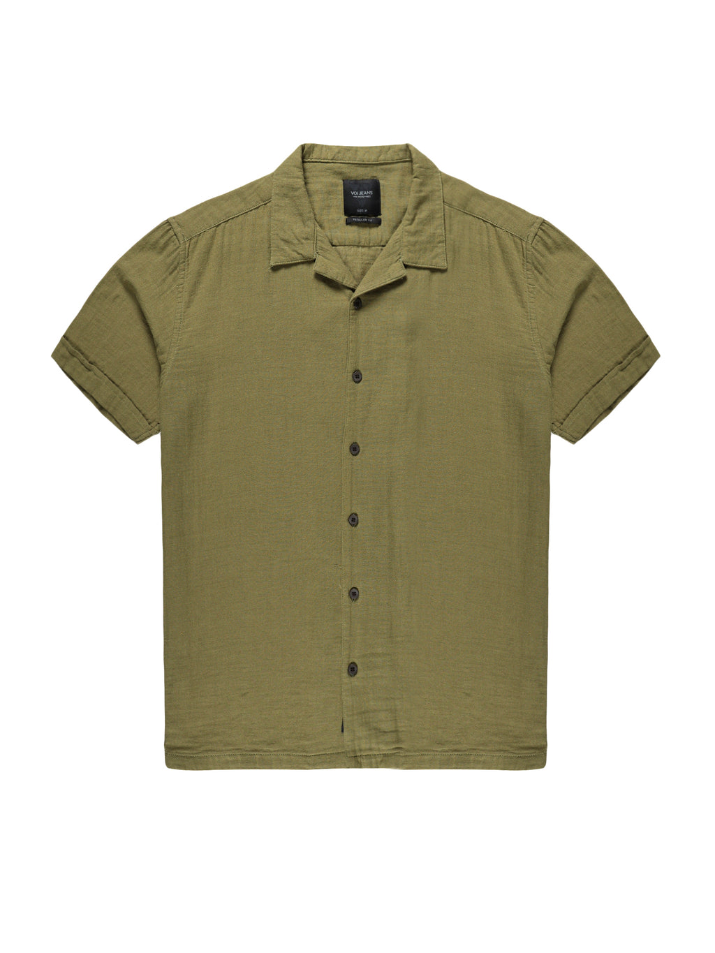 Olive Green Regular Fit Shirt