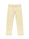 Men Pull Up Pant Non Denim Off White