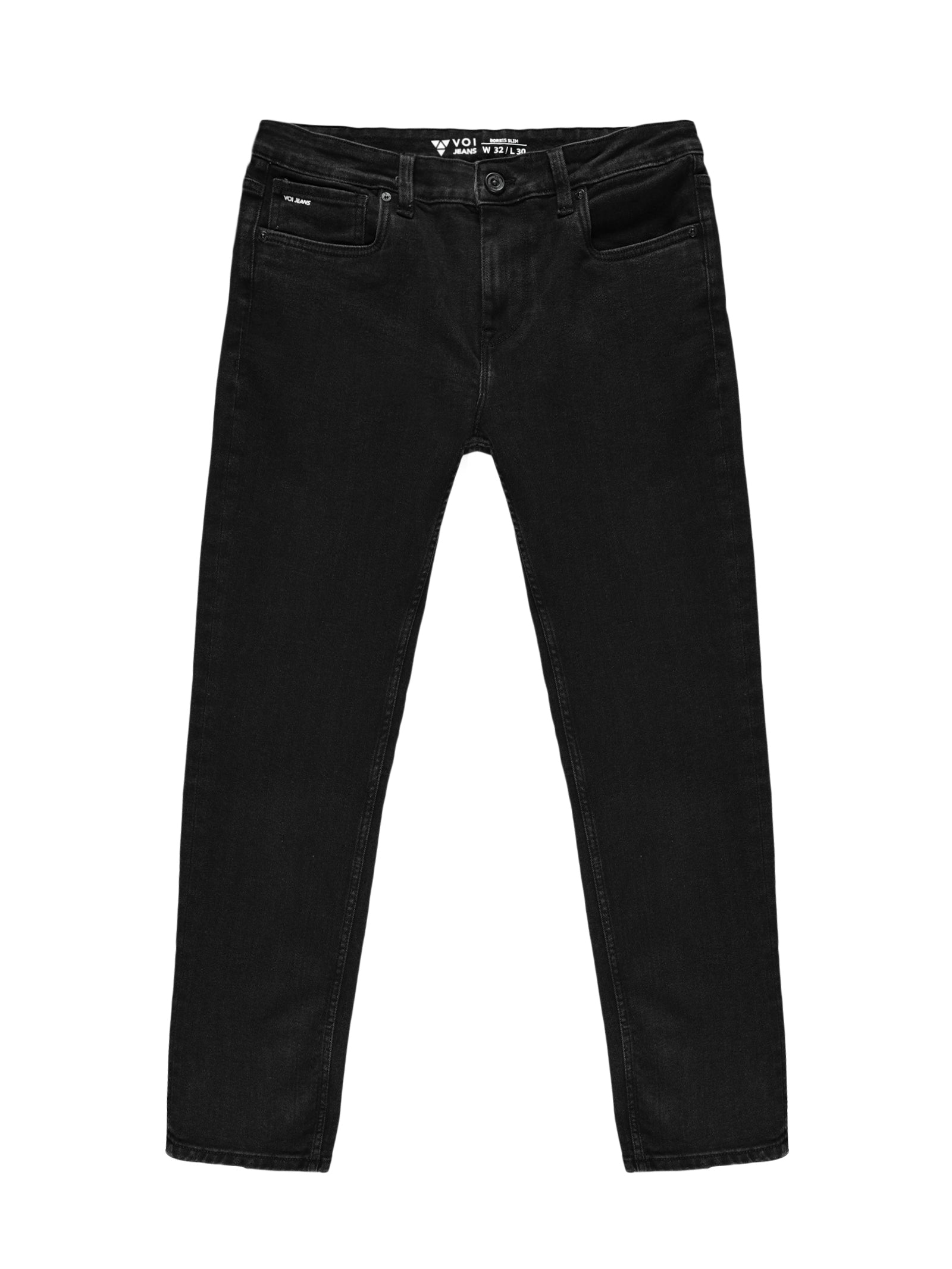Men Borris Slim Fit Jeans Black