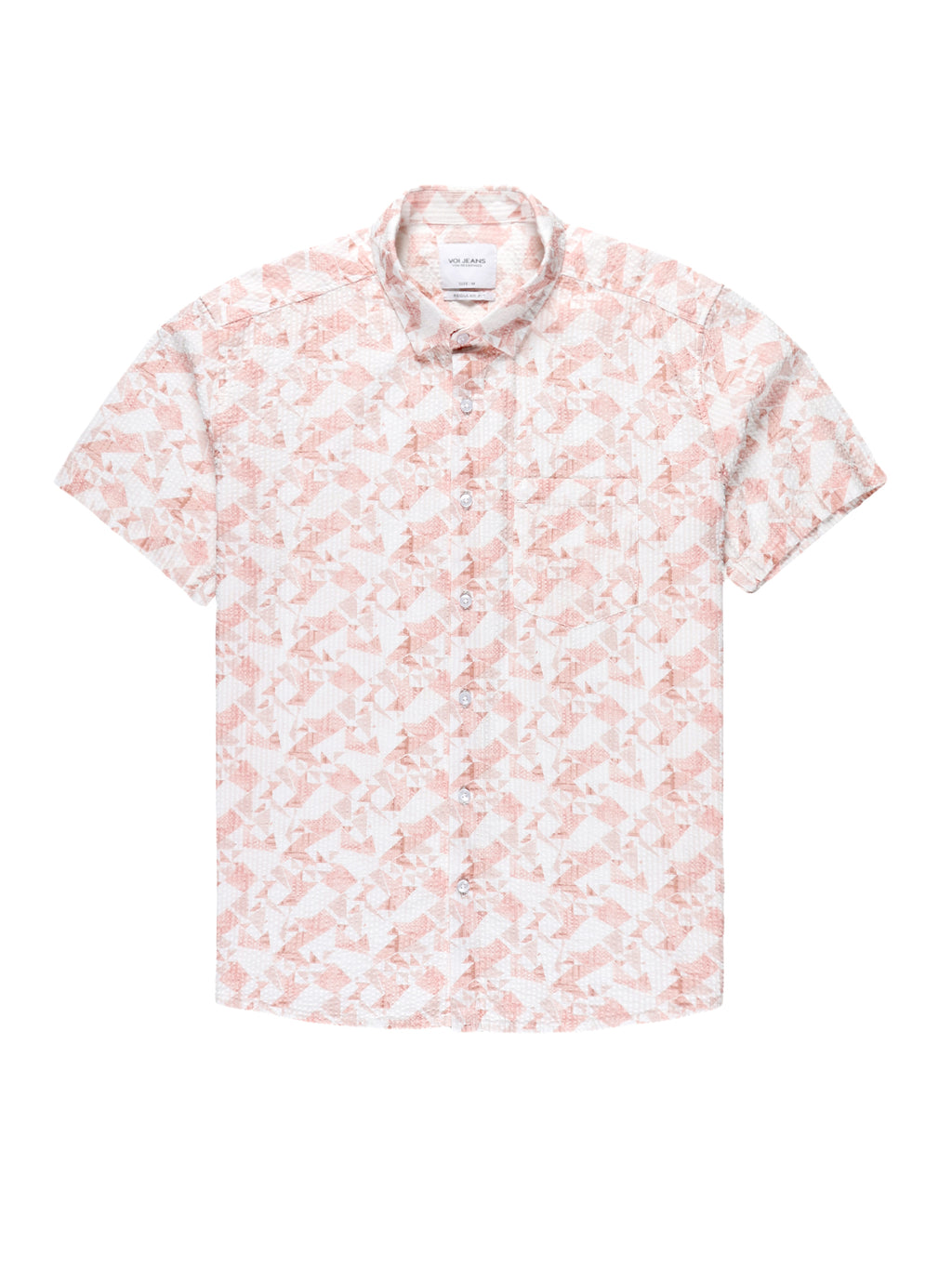 Men Regular Fit Shirt Off White