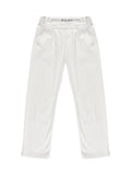 Men Pull Up Pant Jeans White