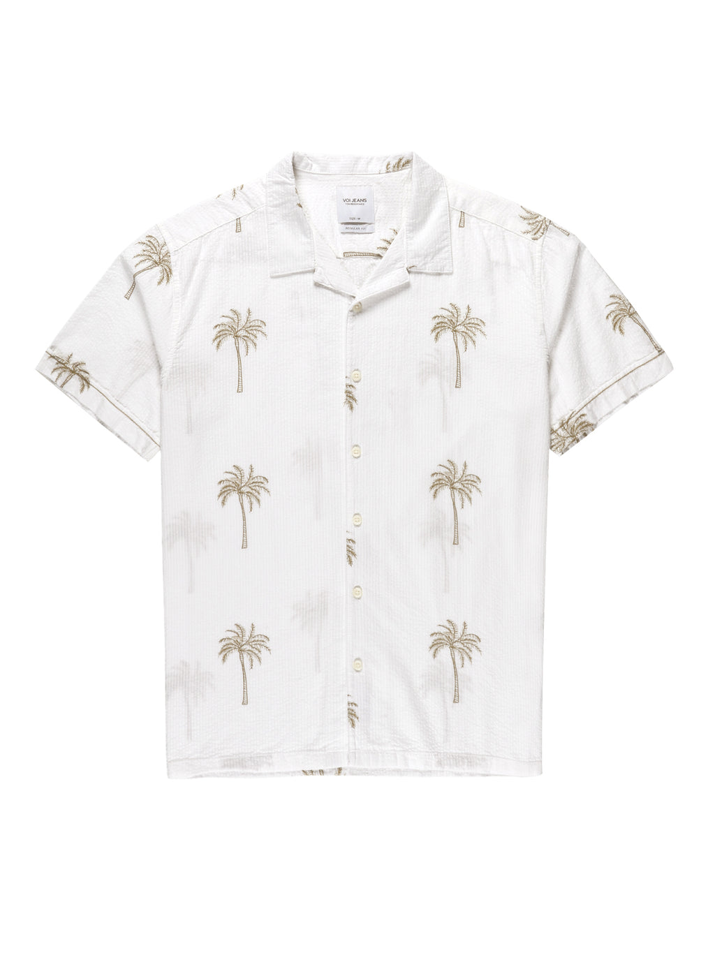 Men Regular Fit Shirt White