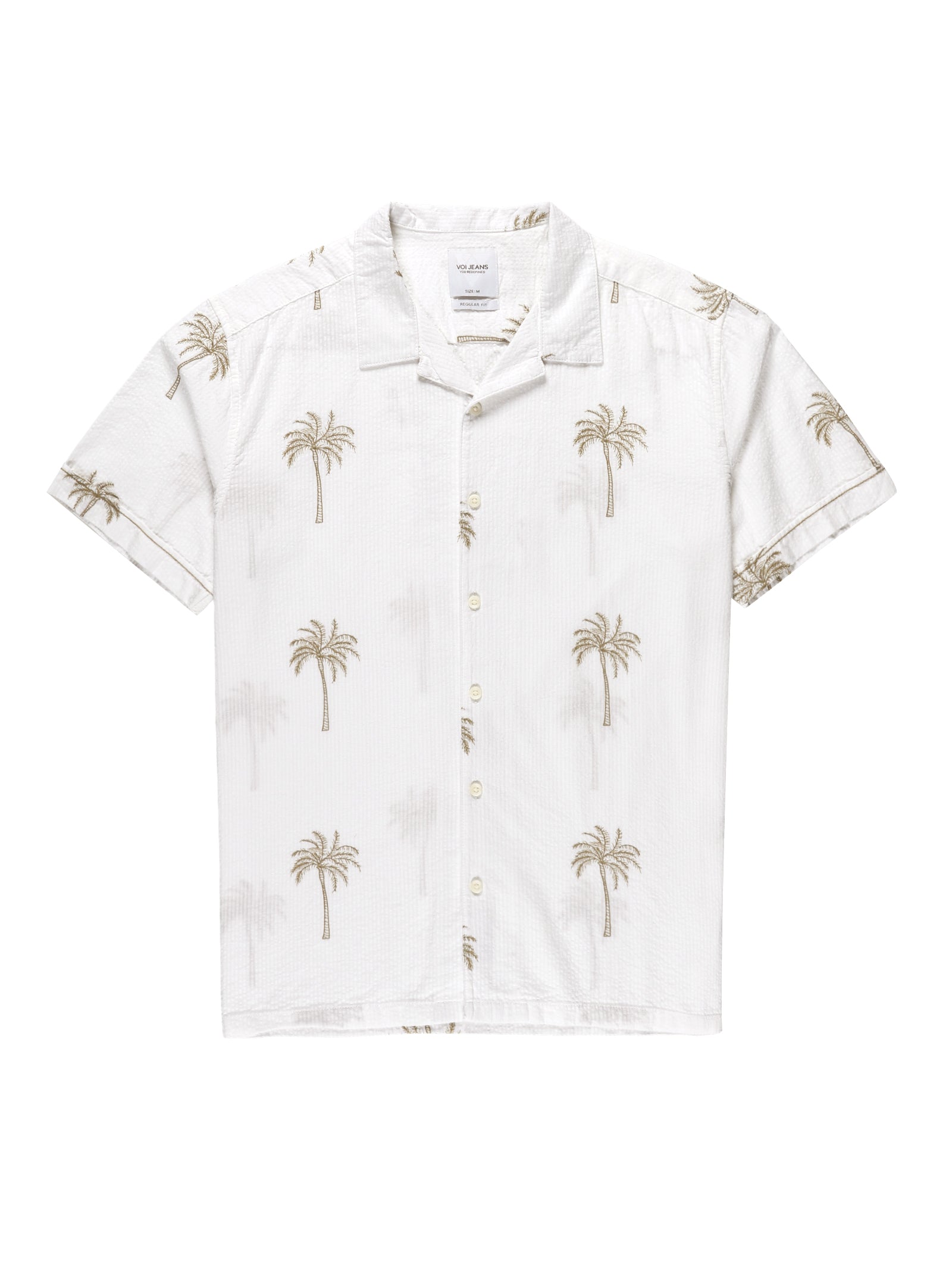 Men Regular Fit Shirt White