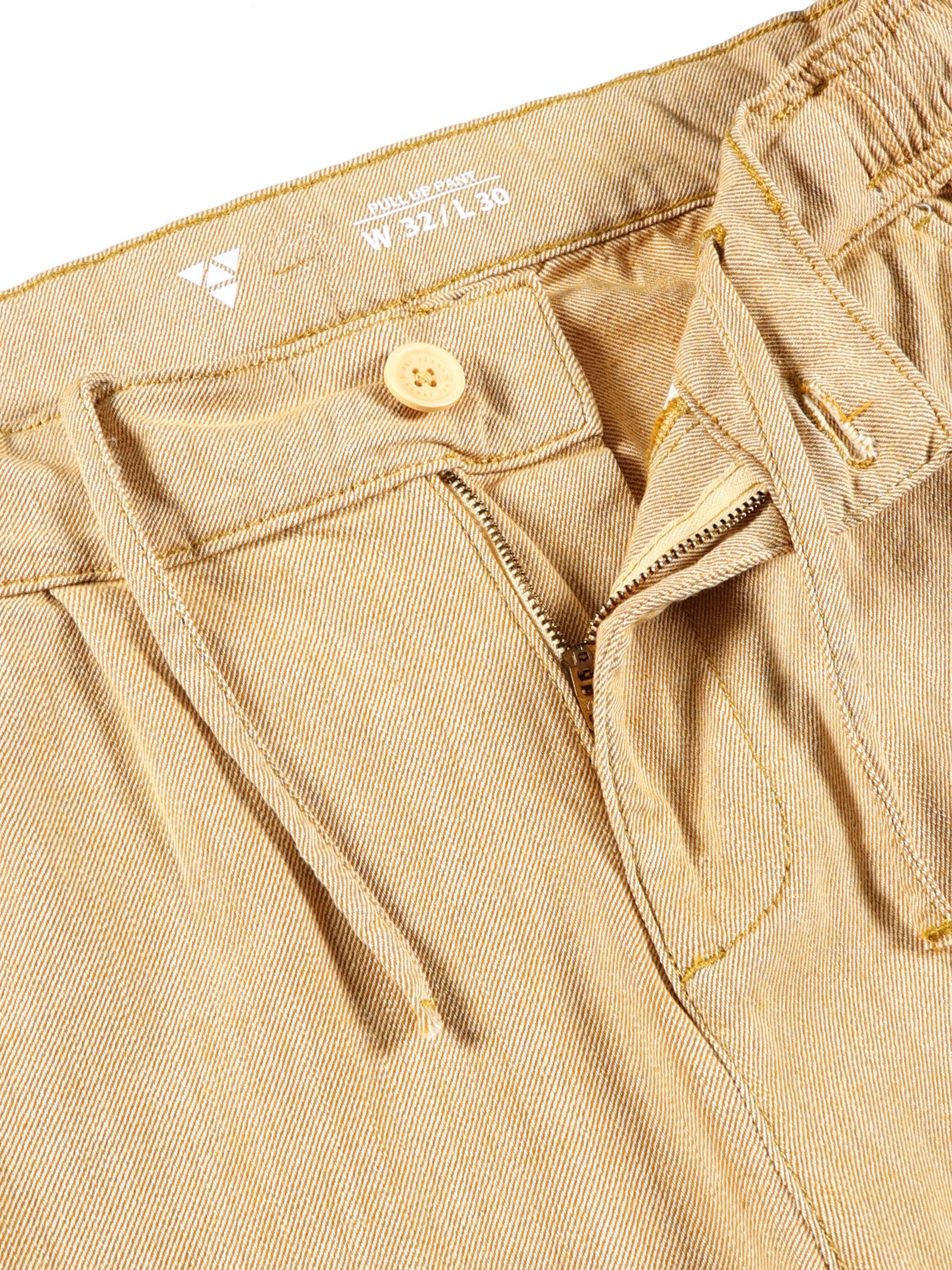 Men Pull Up Pant Non Denim Orange