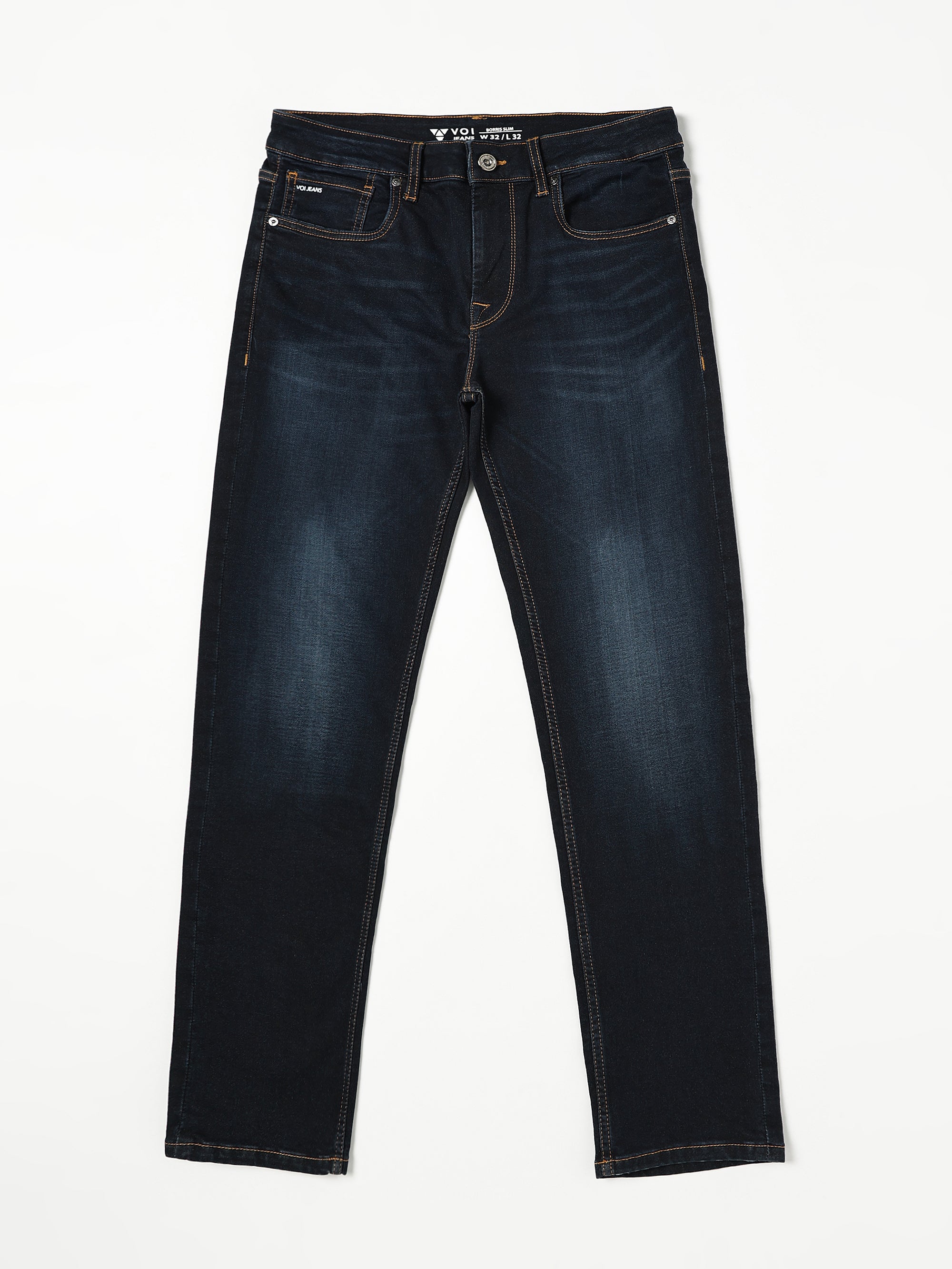 Men Borris Slim Fit Jeans Blue
