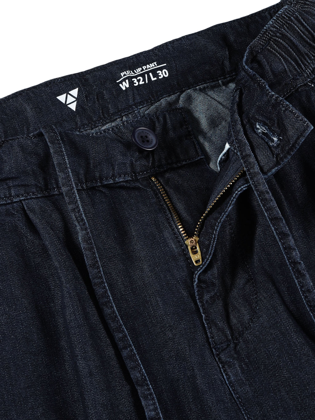 Men Pull Up Pant Non Denim Blue