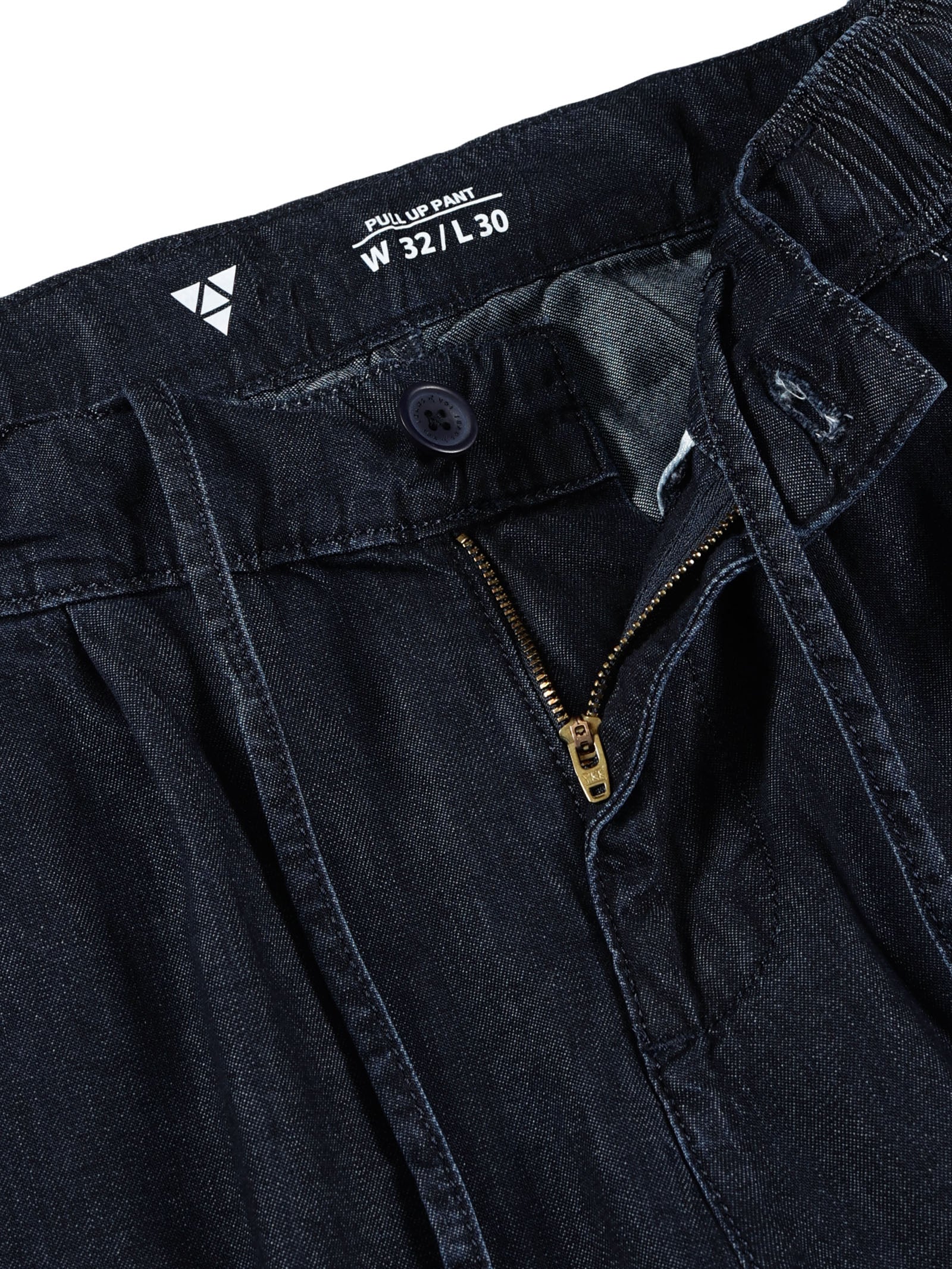 Men Pull Up Pant Non Denim Blue