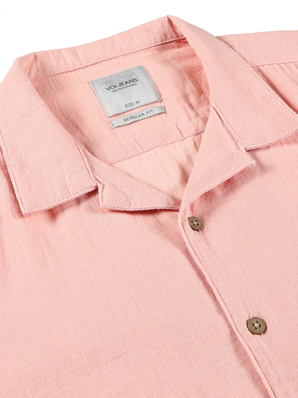 Men Regular Fit Shirt Rose