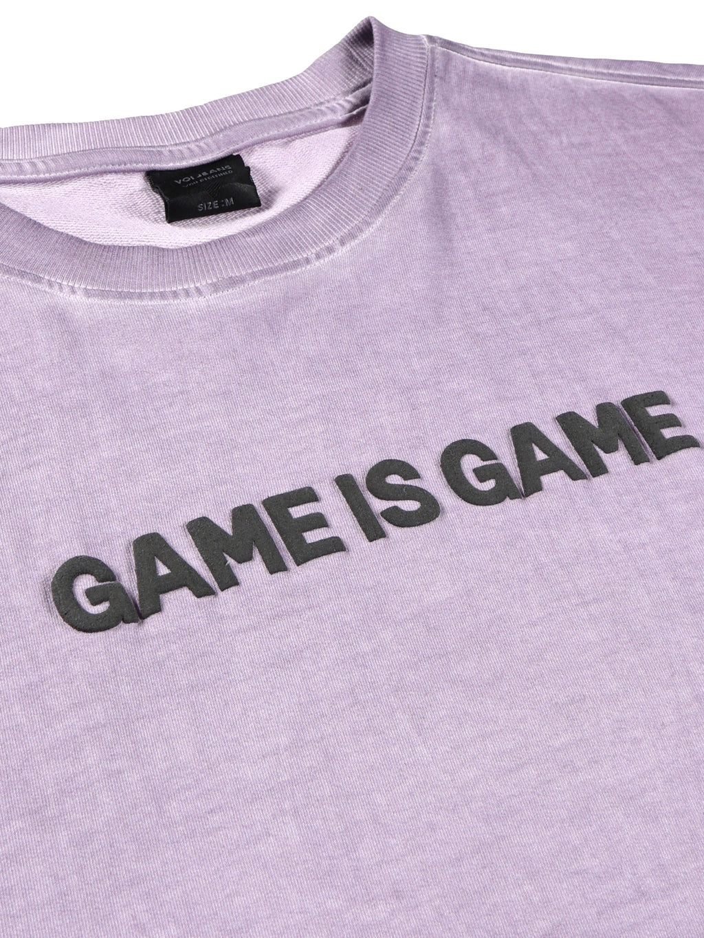 Men Oversized T-Shirt Light Purple
