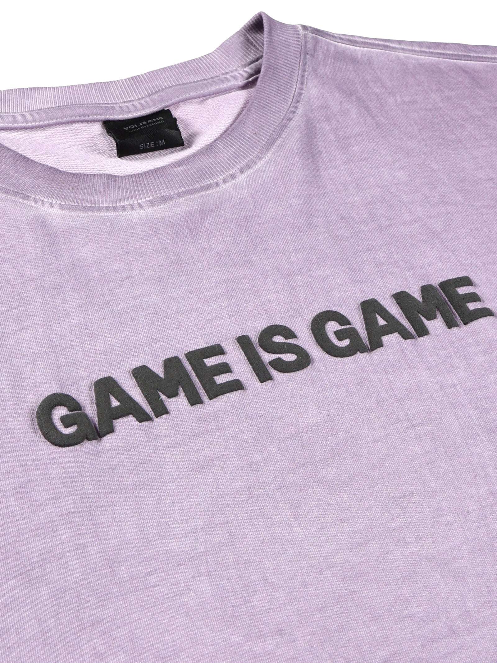 Men Oversized T-Shirt Light Purple
