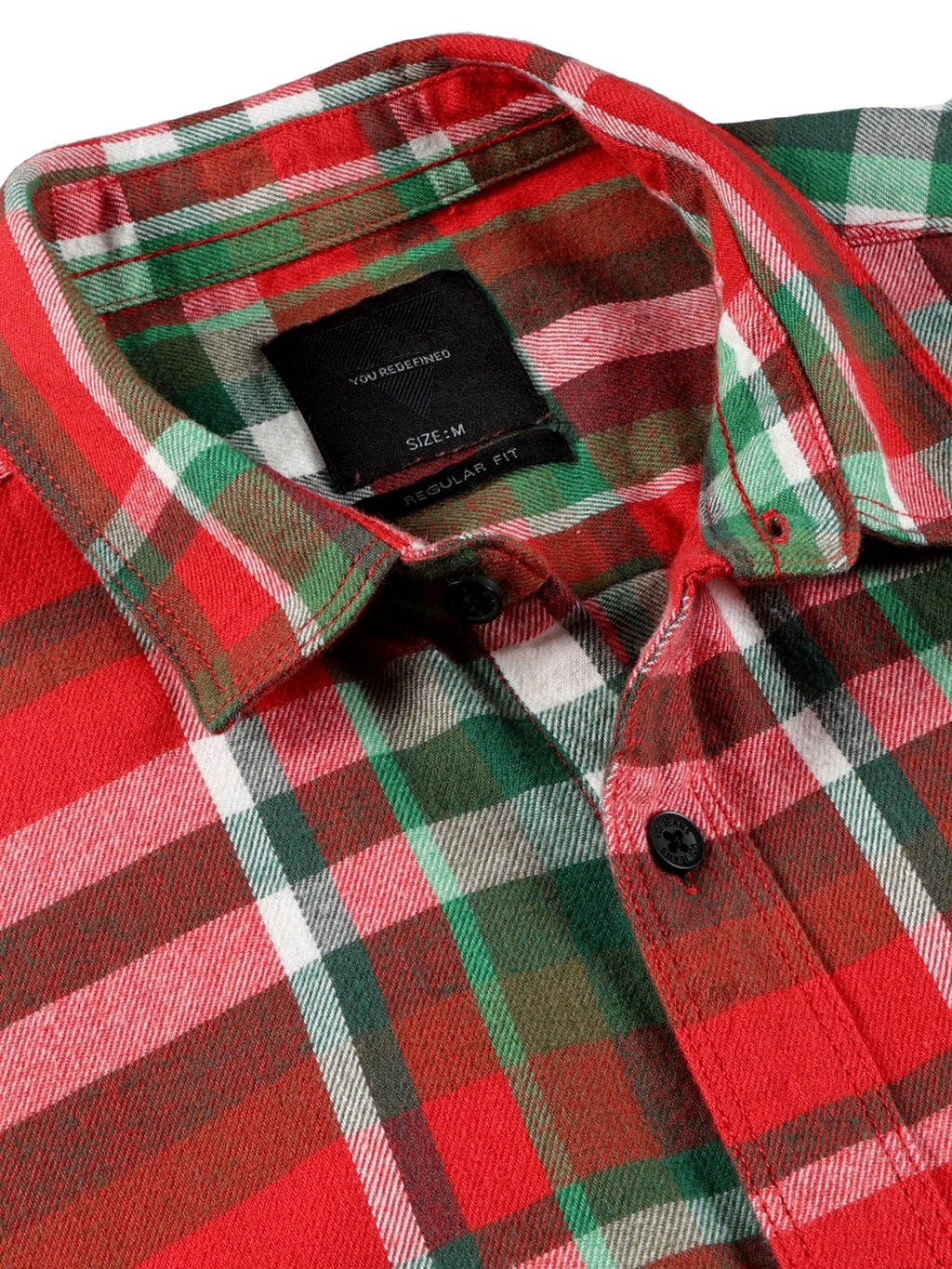 Men Regular Fit Shirt Red