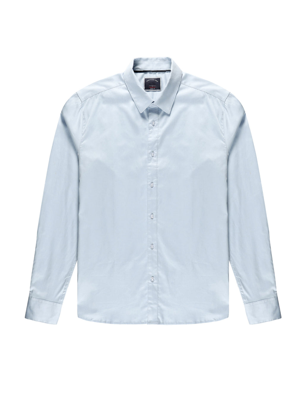 Men Slim Fit Shirt Blue