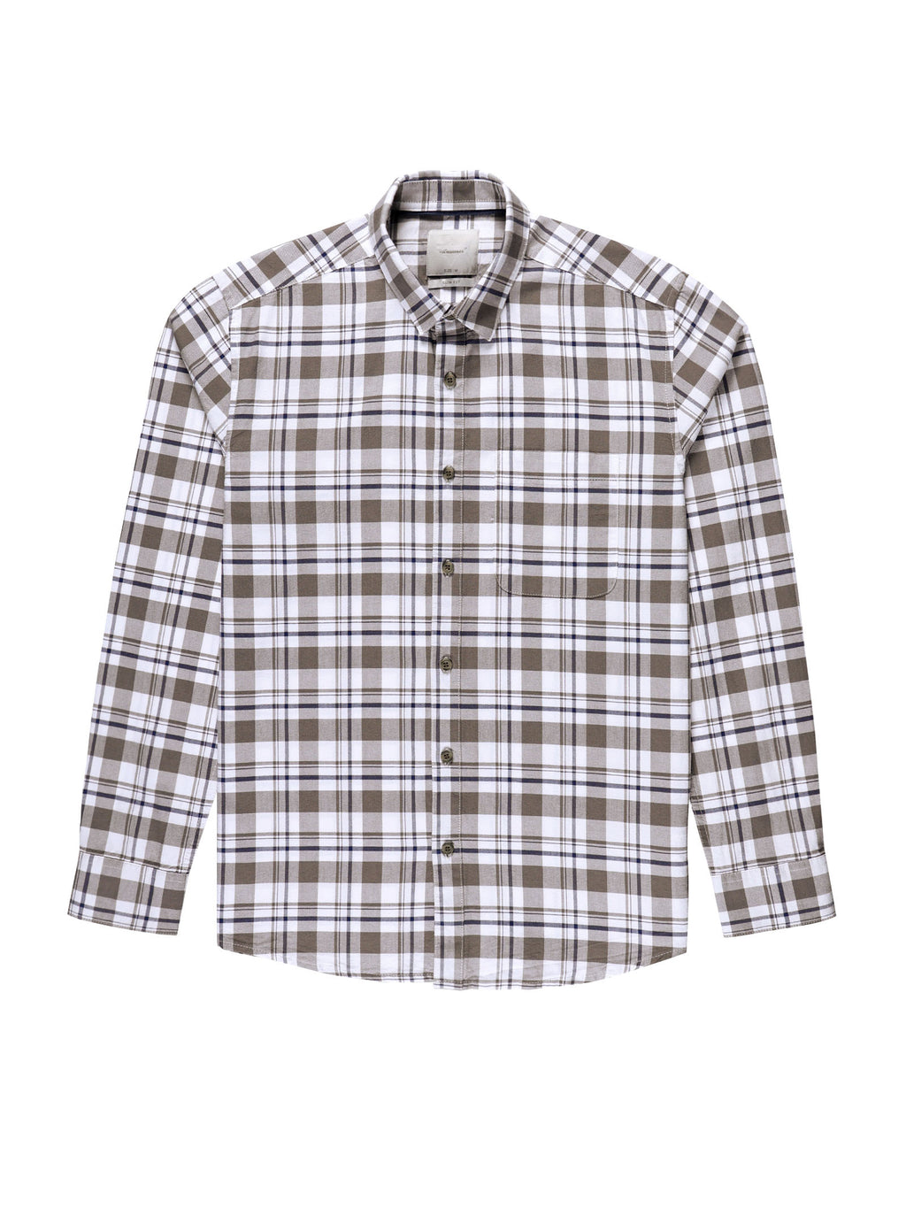 Men Slim Fit Shirt Grey