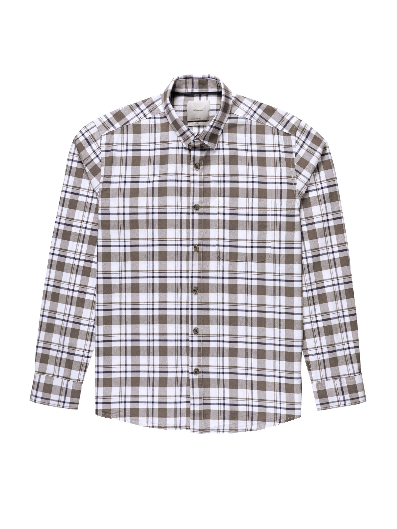 Men Slim Fit Shirt Grey