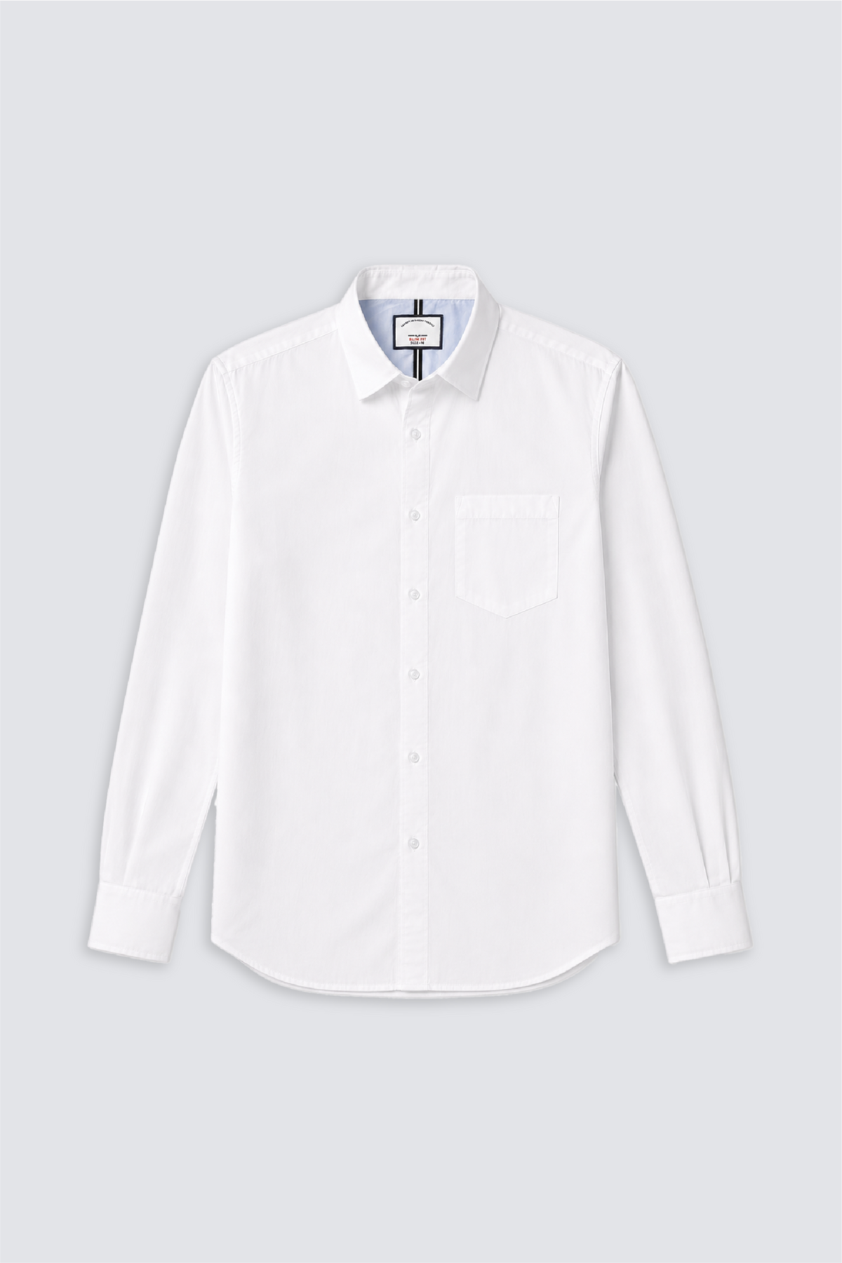 Men Slim Fit Shirt White
