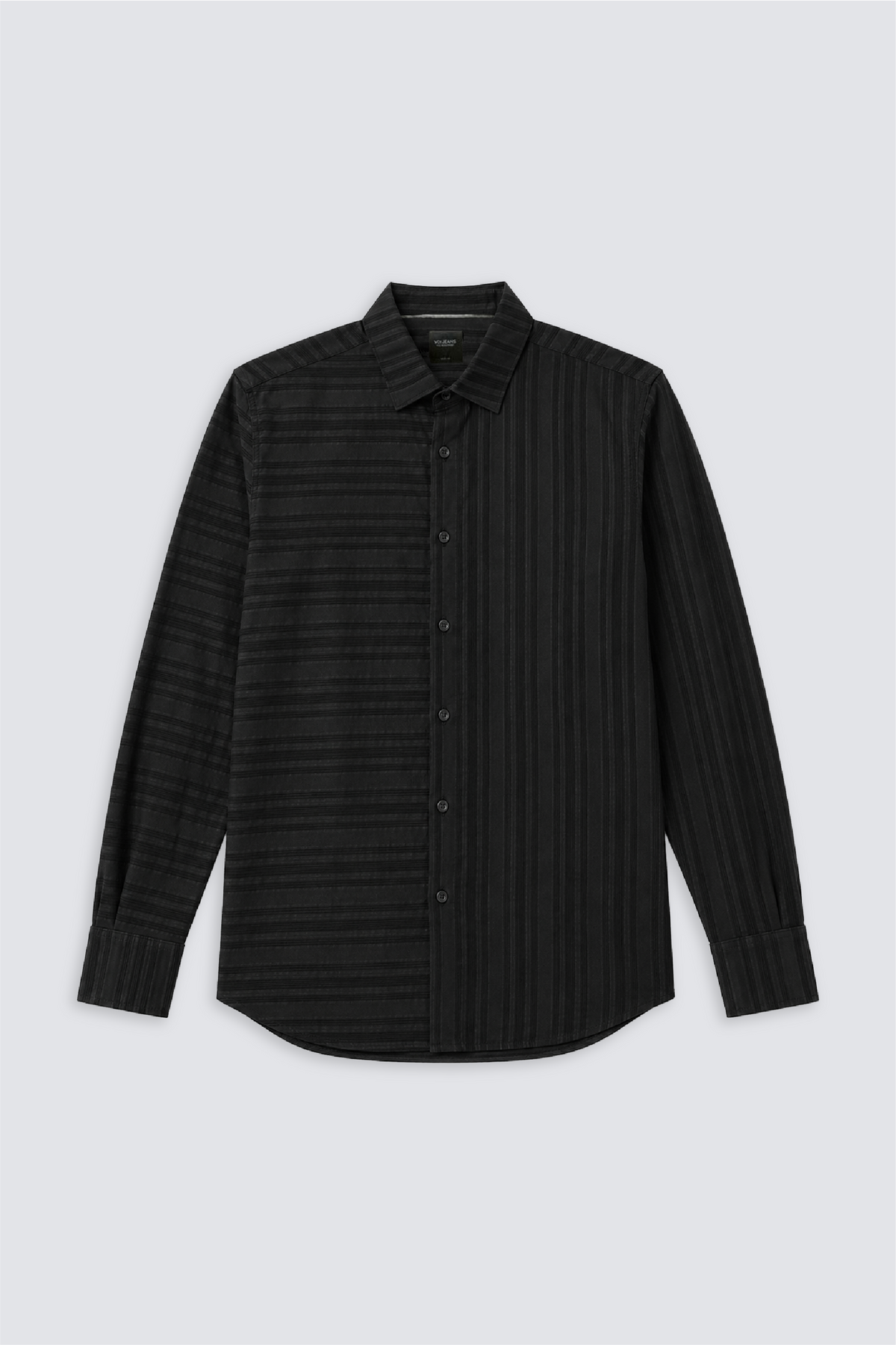 Men Regular Fit Shirt Black